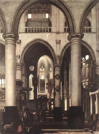 Emanuel de Witte Interior of a Church